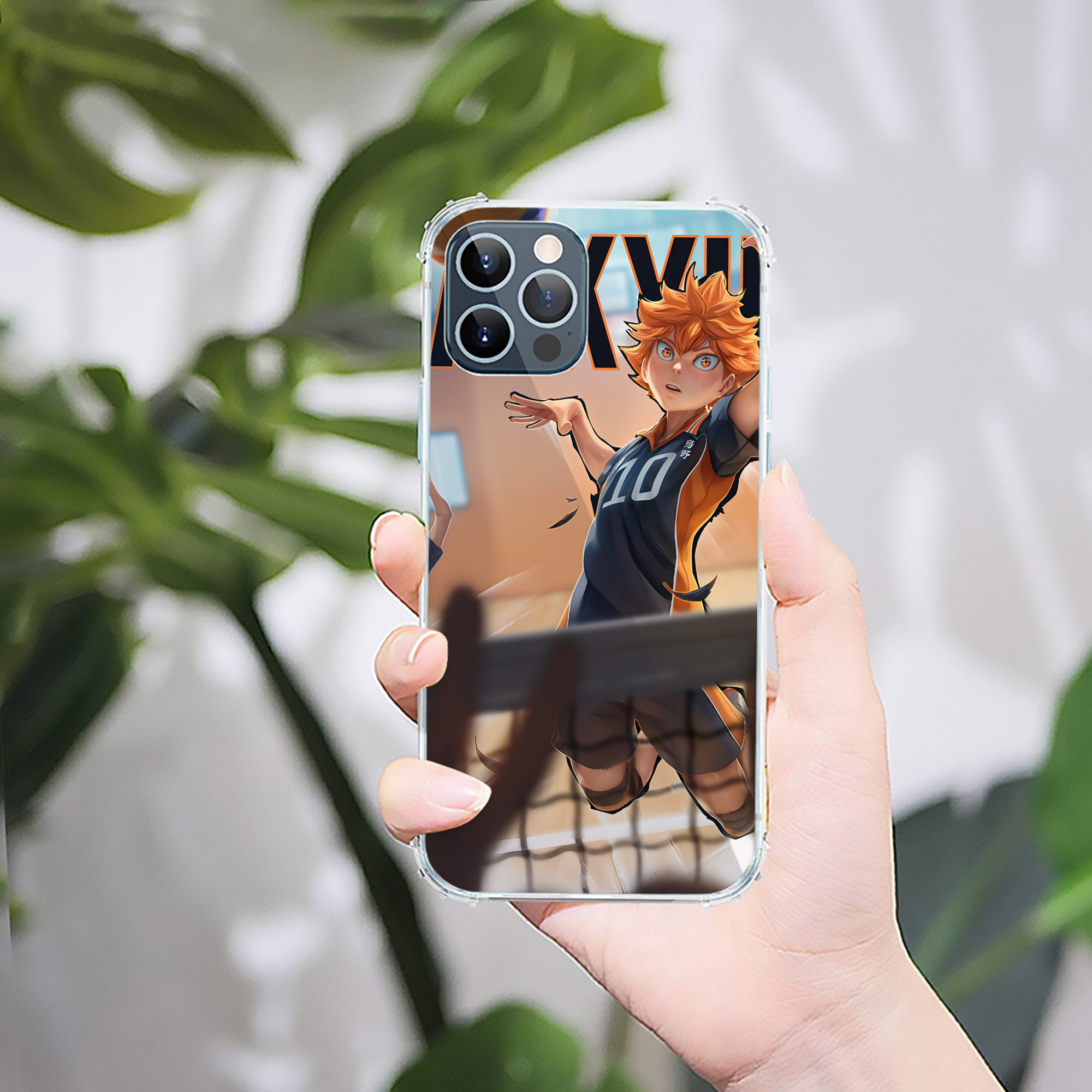 （画像用） ハイキュー!! Haikyu!! 【iPhone 12シリーズ対応】透明スマホケース（クリアソフトケース）